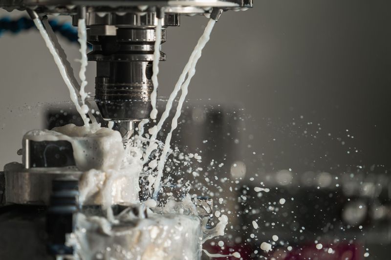 CNC machine tool being prepared for an industrial shifting job in Coimbatore