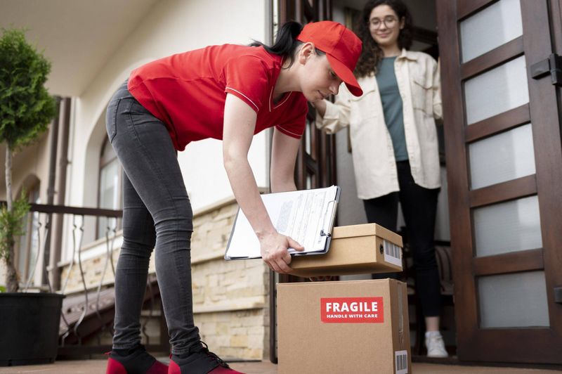 Fragile cartons checked at handover — A1 Anna Packers and Movers, Coimbatore